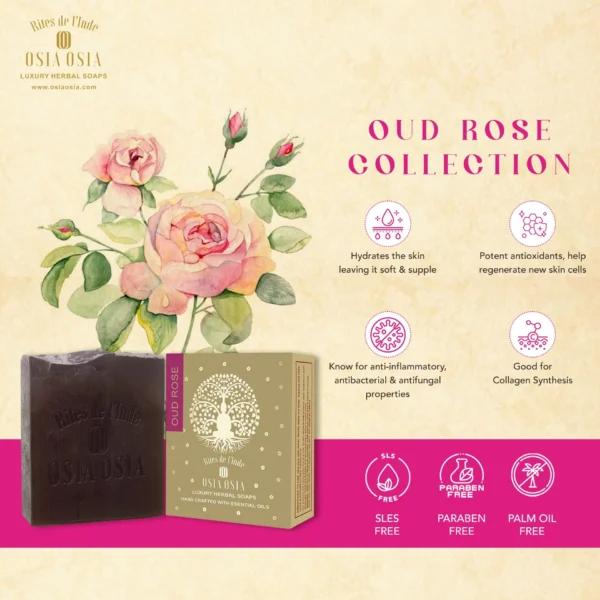 Oudh & Rose Luxury Soap