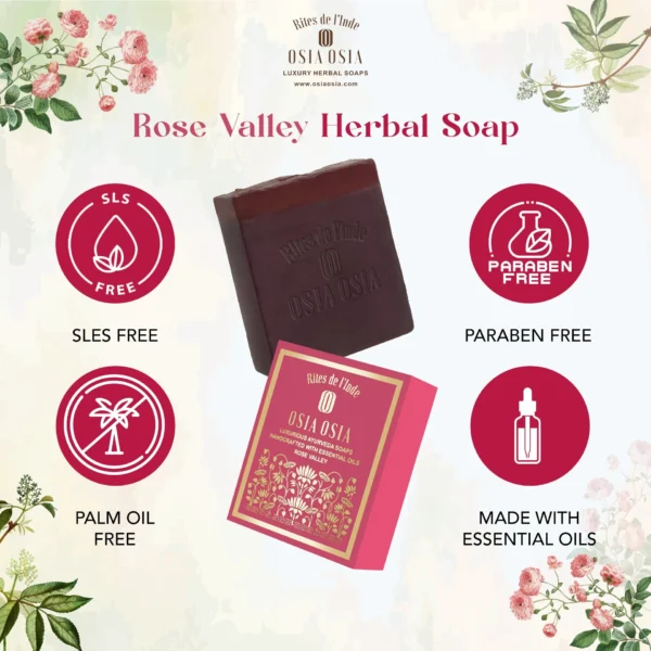 Osia Osia Rose Valley Luxury Soap Osia Osia Rose Valley Luxury Soap